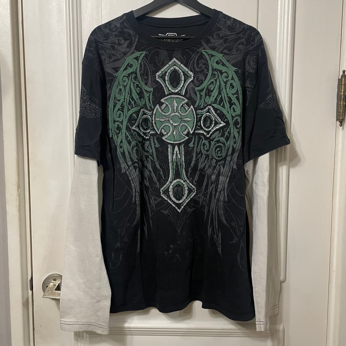 Mma elite 와플 레이어드 티 상품이미지1