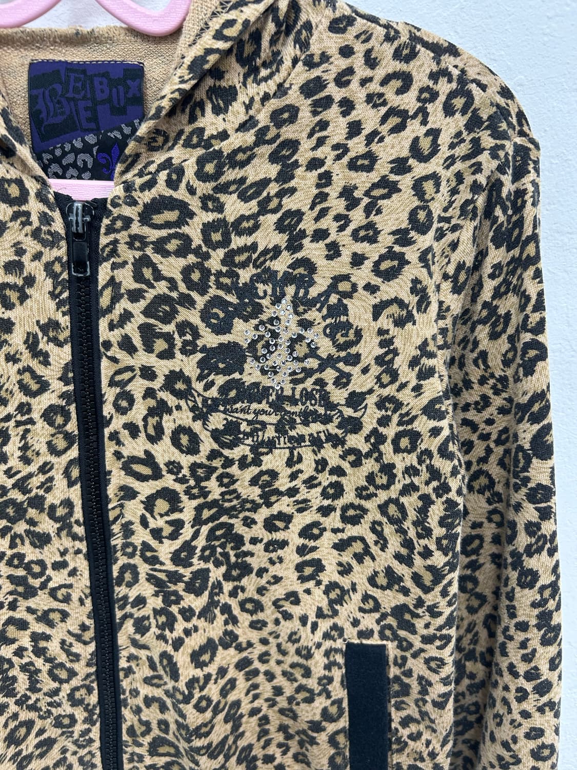 [BEE BOX] 오네갸루 스컬 큐빅 펑크 후드집업 상품이미지9