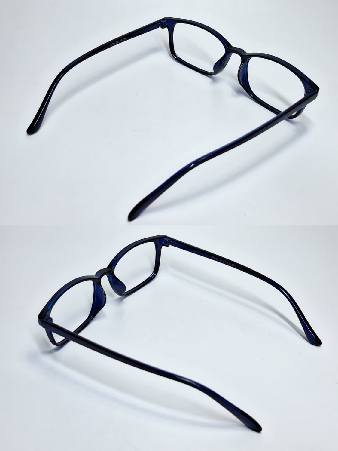 블루 스퀘어 안경테 SQ2-BL 일본 수입 y2k 빈티지 레트로 클래식  상품이미지9