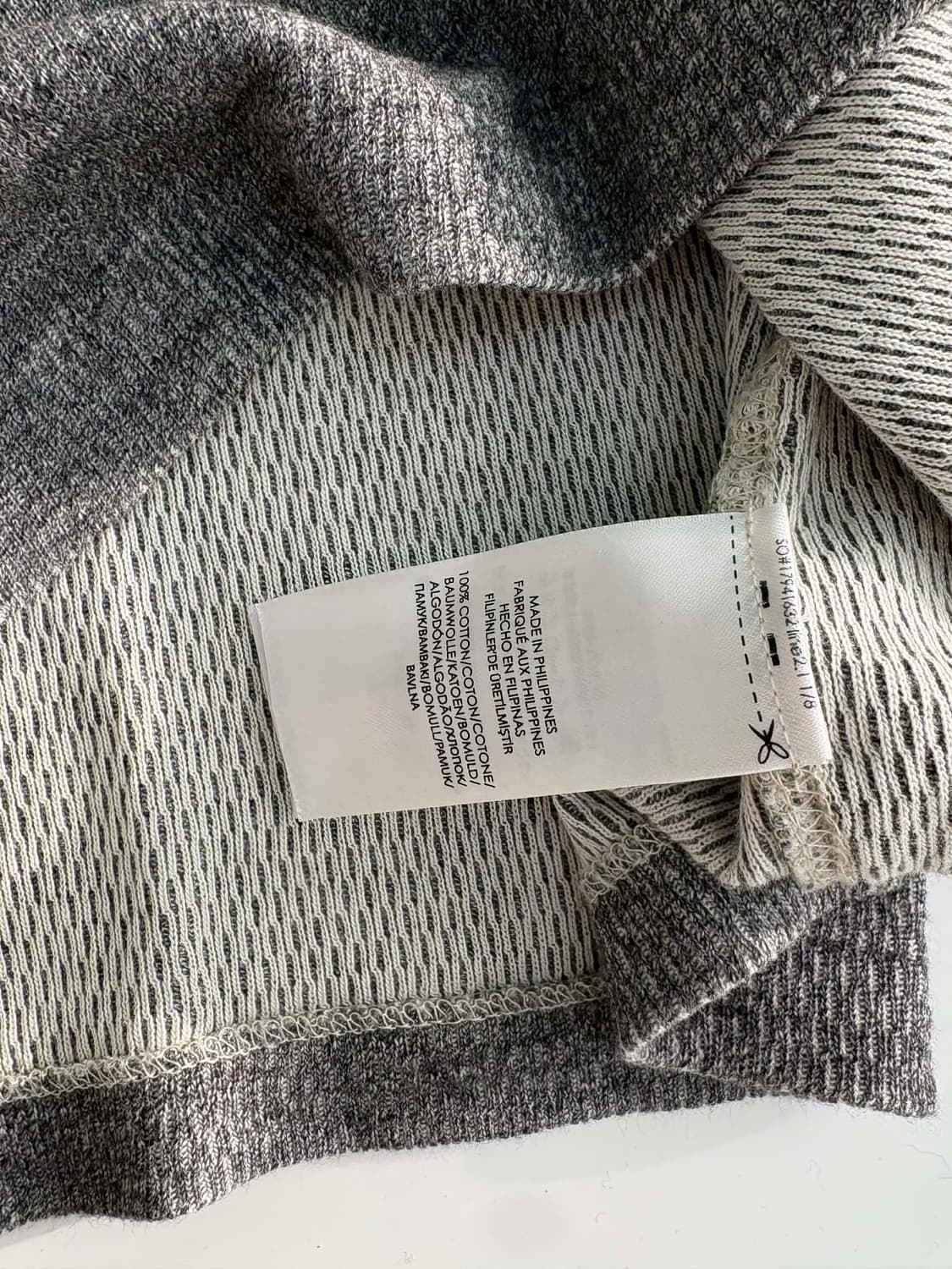 [M] 폴로 랄프로렌 그레이 헨리넥 와플 셔츠 상품이미지4