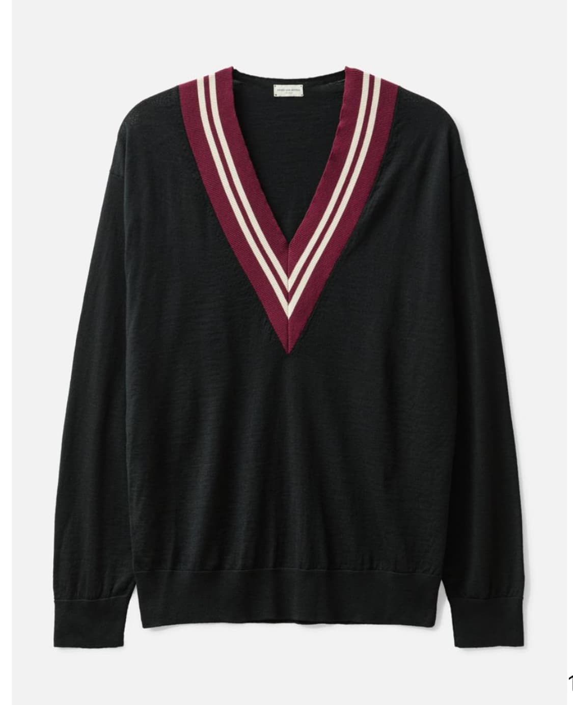 Drise van noten m.k sweater black[m] 상품이미지1