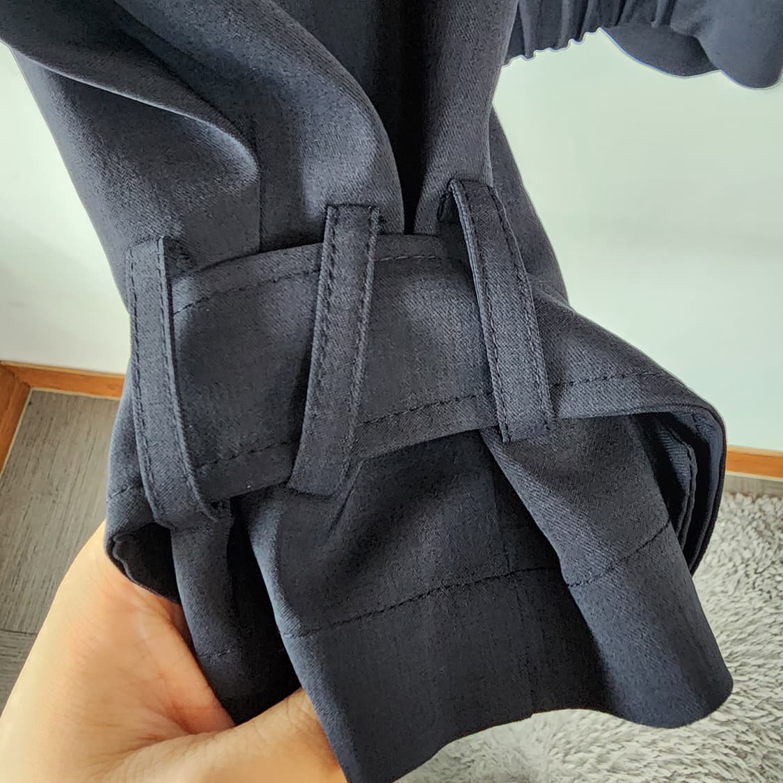 유돈초이 더블 버튼 자켓 네이비 상품이미지6