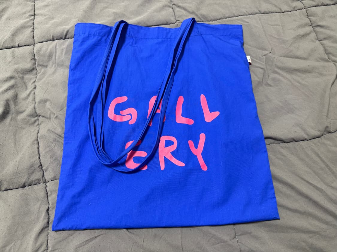 1011갤러리 로고 에코백 블루 팝니다 상품이미지2