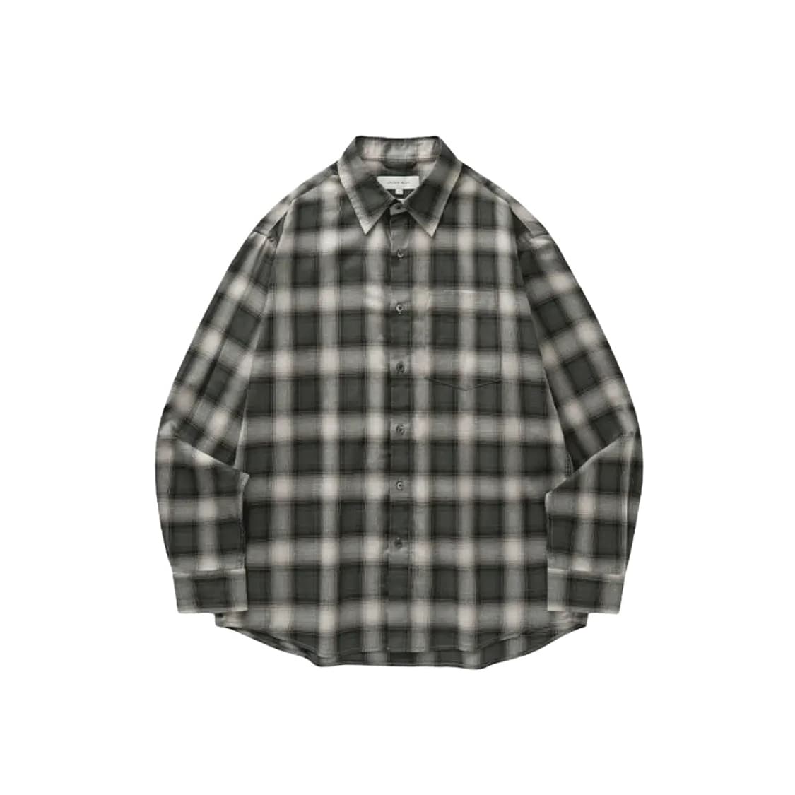 유니온블루 스토커즈 그린위치 옴브레 셔츠 S 상품이미지1