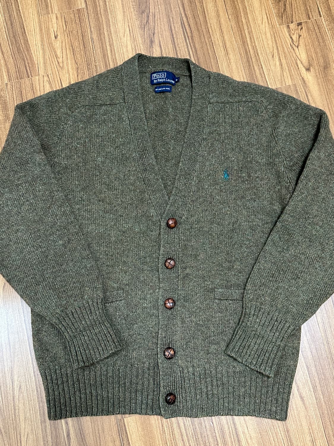 폴로 랄프로렌 셔틀랜드 울 가디건  상품이미지1