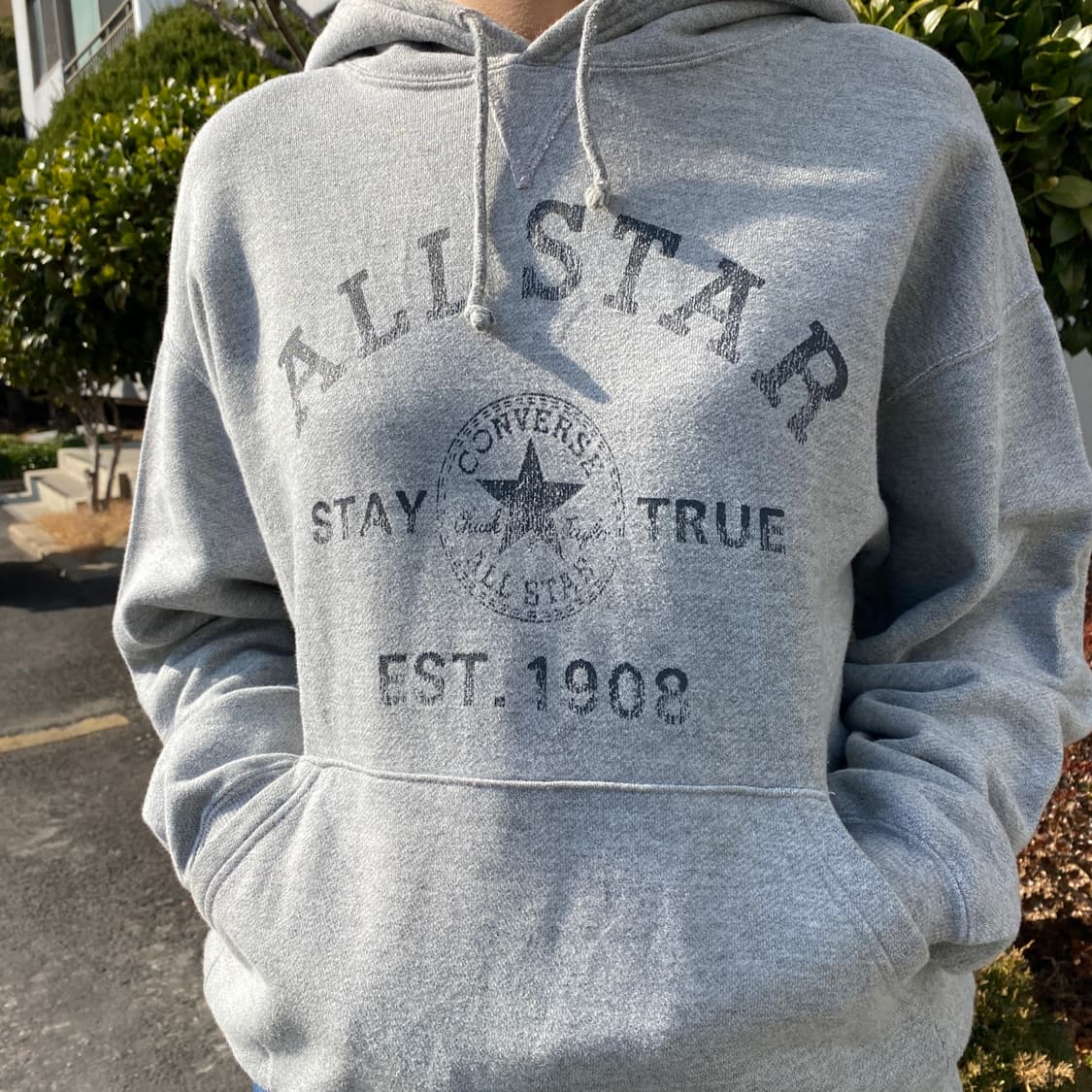 Converse ALL STAR Heritage Grey 후드 상품이미지2