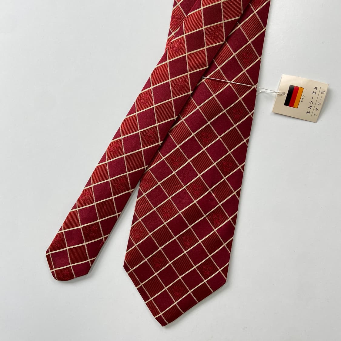 MCM 정품 명품 모노그램 넥타이 상품이미지3