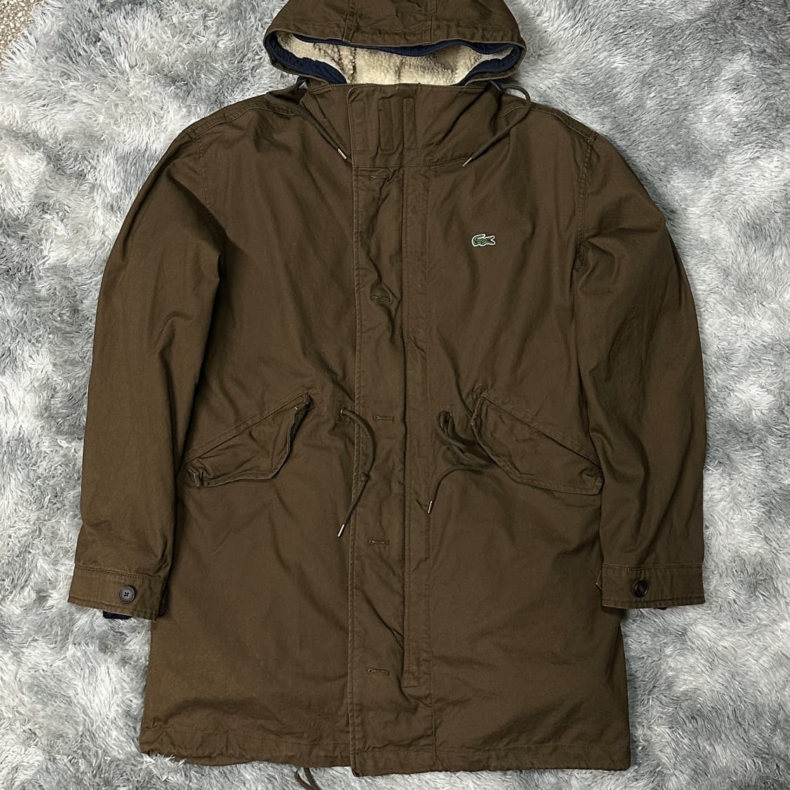 라코스테 플리스양털 야상자켓 XL 상품이미지1