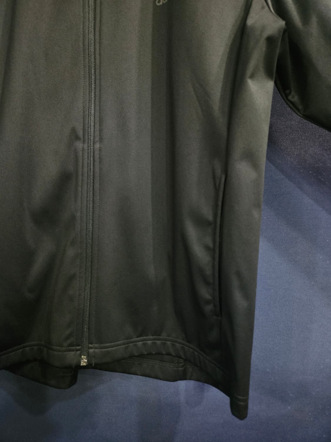 아디다스 삼선 블랙 남성 슬림핏 95~100 후드집업 자켓  상품이미지6