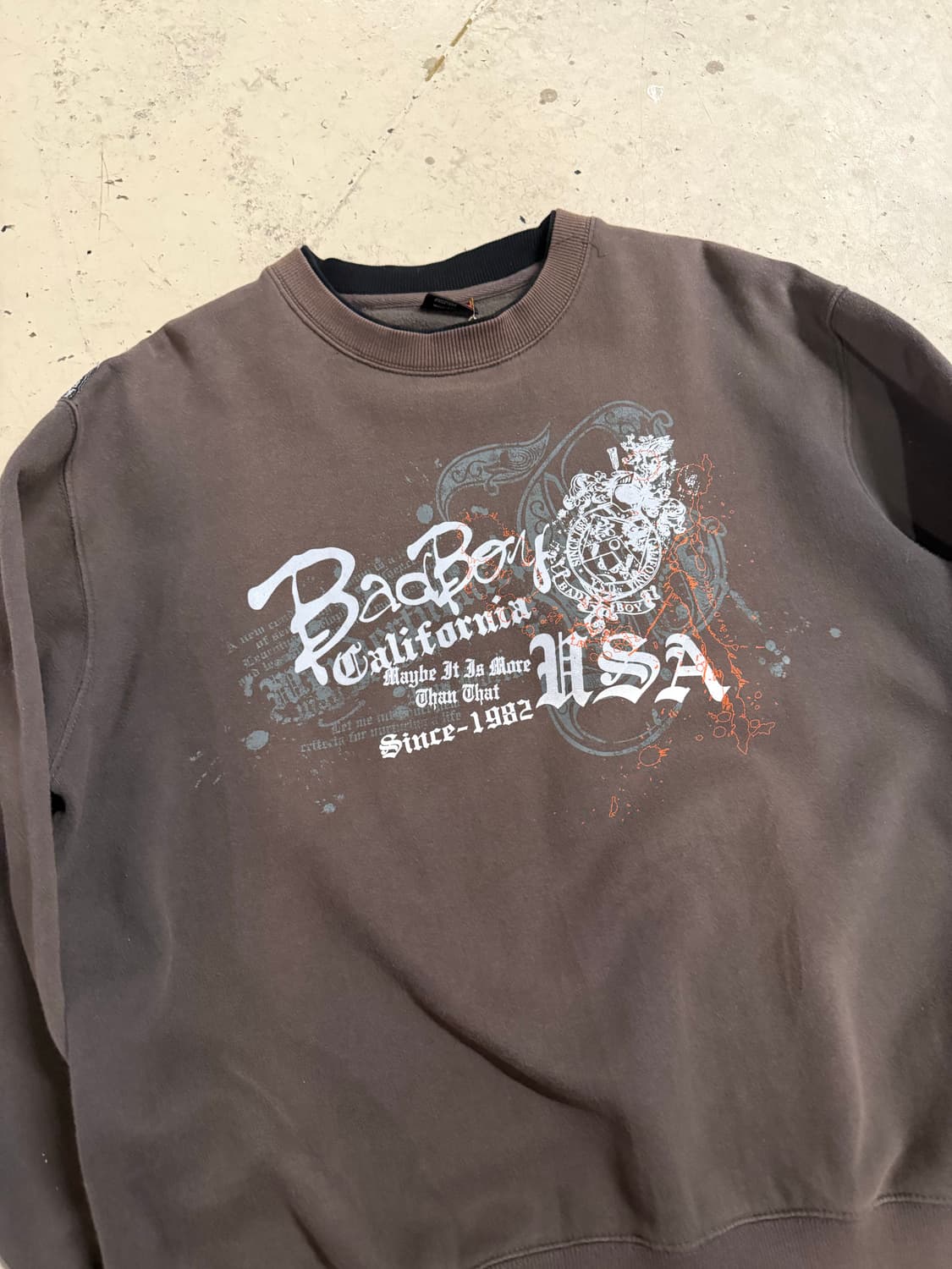 Bad boy lettering layered detail mtm 상품이미지5