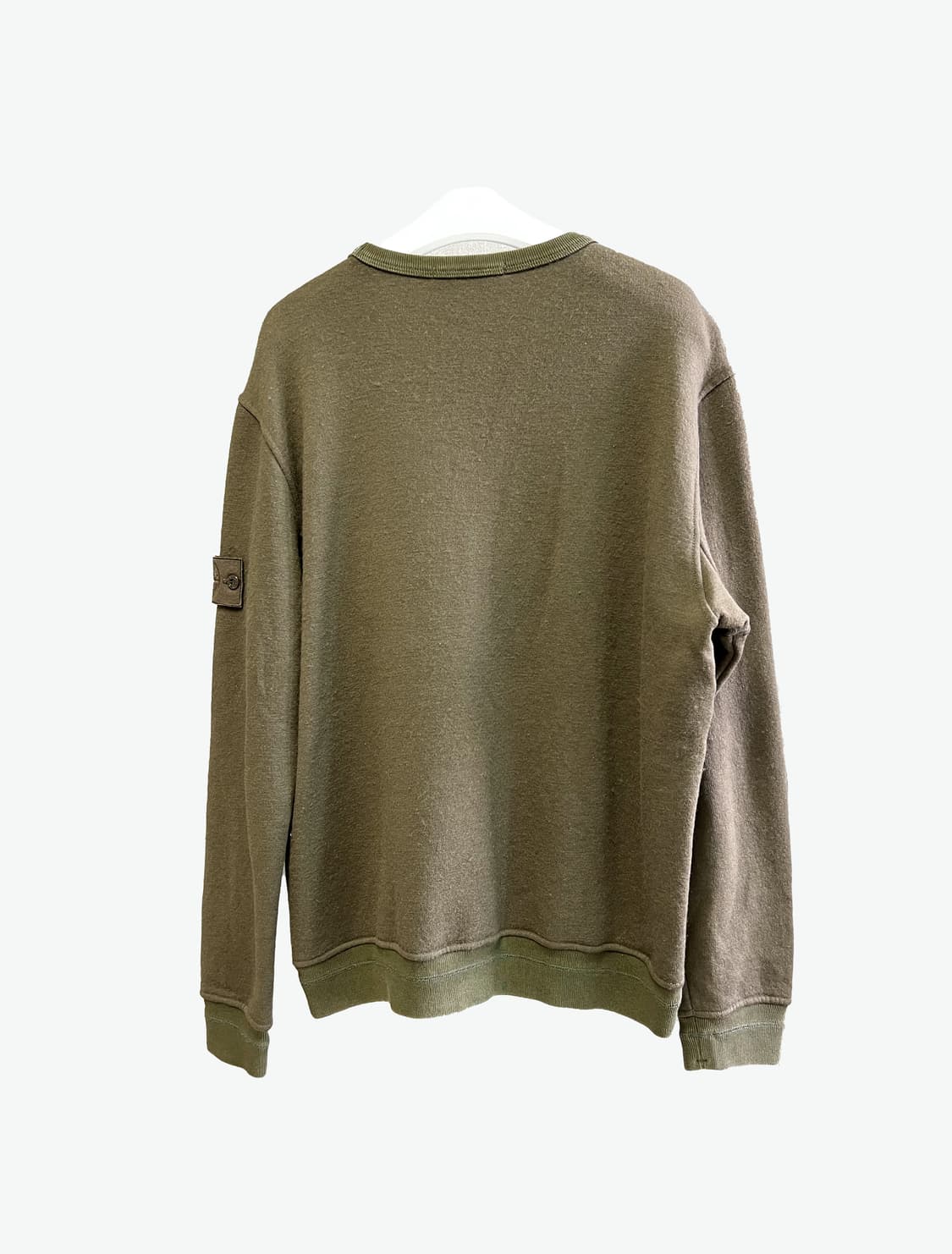 [L/매장판] 스톤아일랜드 고스트피스 카키 맨투맨 상품이미지2