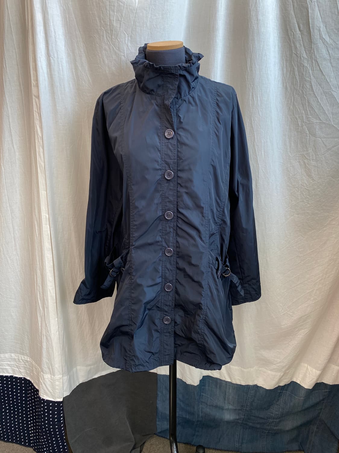 네이비 바스락 자켓(L) 상품이미지2