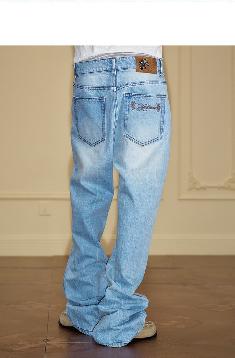 Yad crew 스트레이트 레그 팬츠 (5size) 상품이미지4