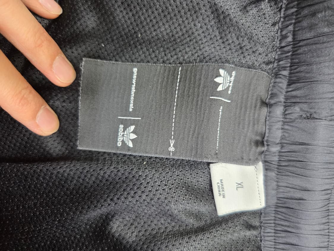 아디다스 여성 알렉산더왕 콜라보 트랙 바지 XL 상품이미지3