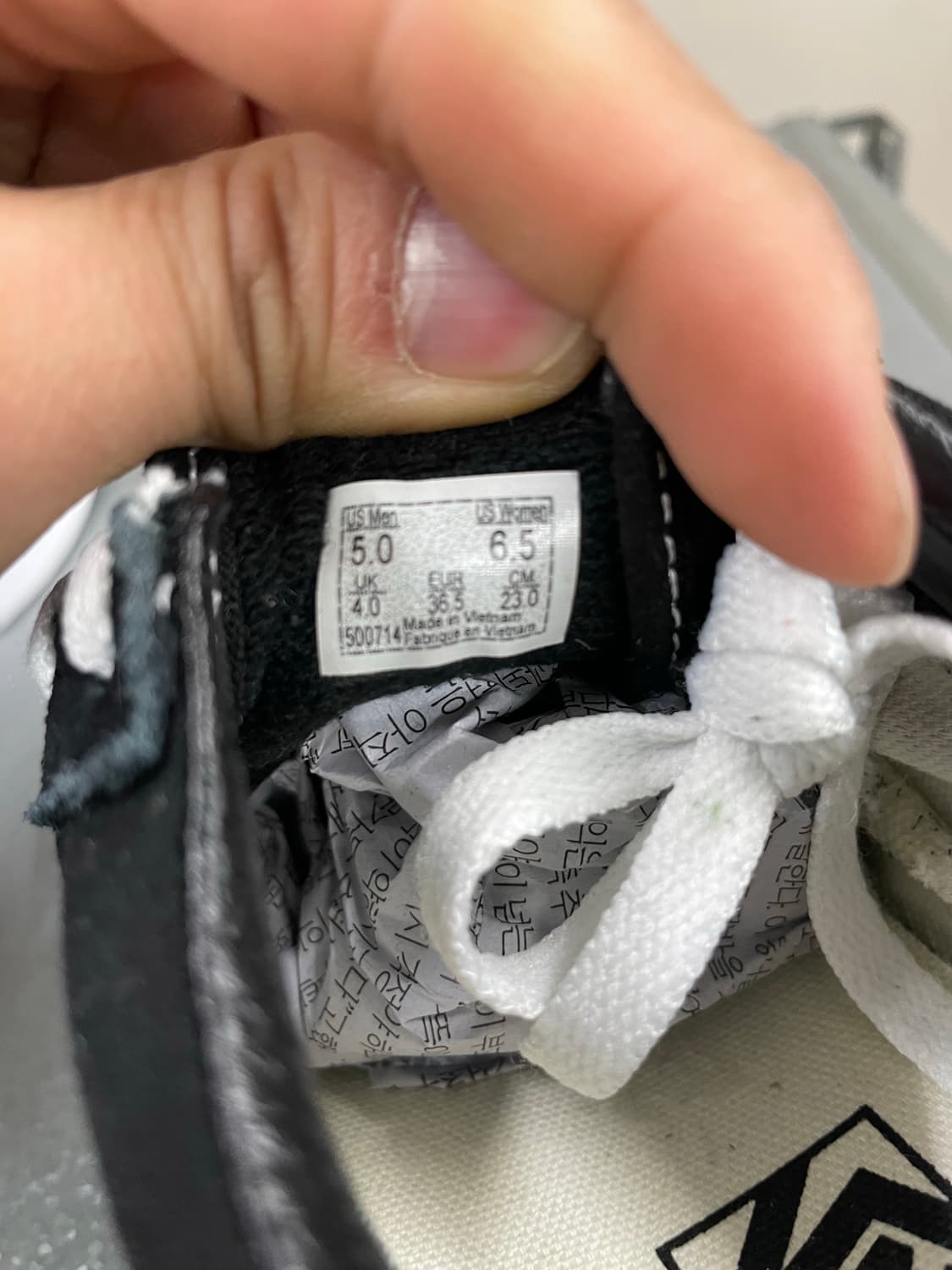 반스 올드스쿨 블랙 230 상품이미지9