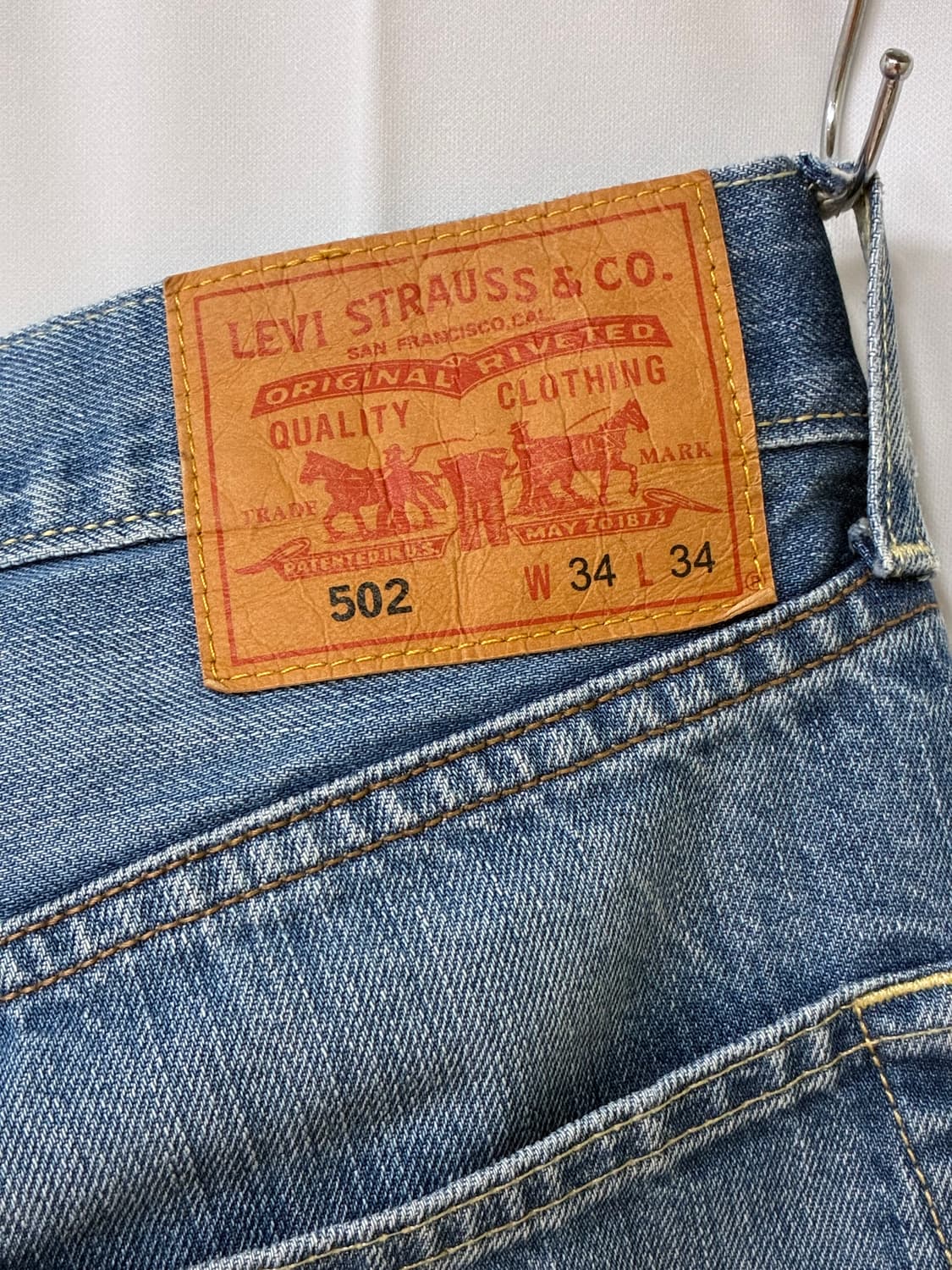 리바이스502 빈티지 데님 상품이미지8