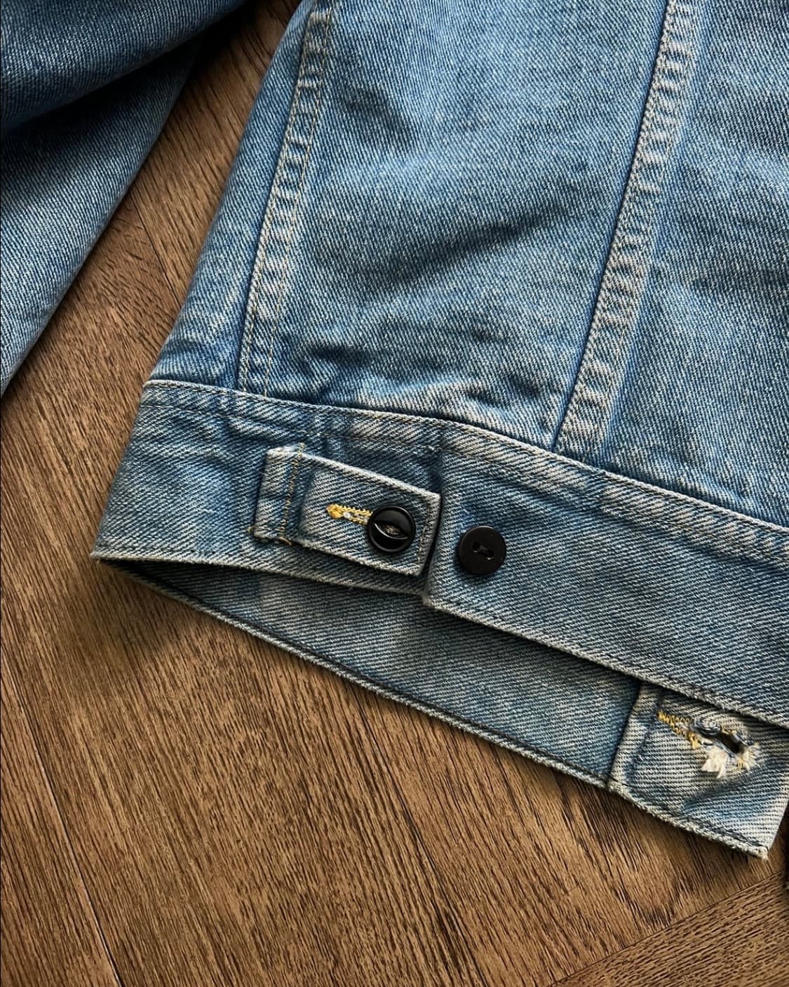 70's Lee 스톰라이더 블랭킷 데님 트러커 자켓 상품이미지6