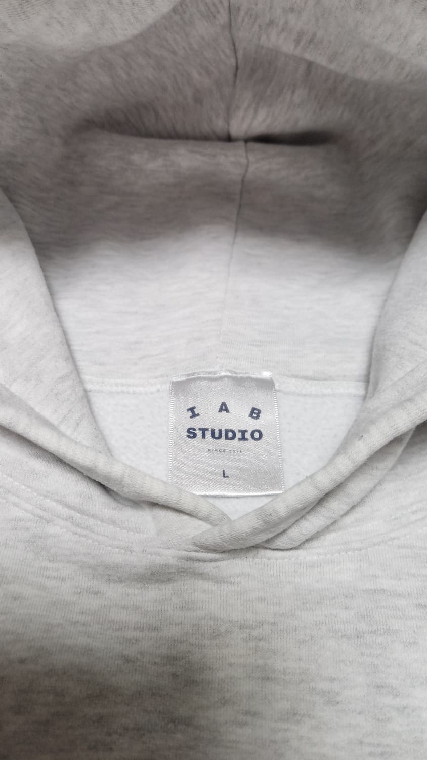 아이앱스튜디오 후드티 L 라이트 그레이 상품이미지5