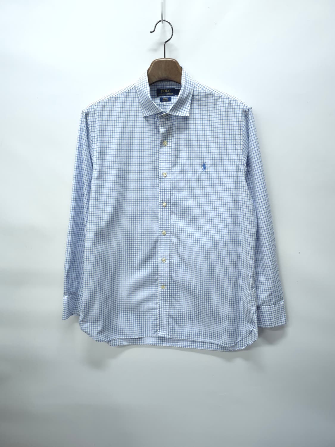 폴로랄프로렌 블루체크 셔츠 (110~115) 상품이미지1