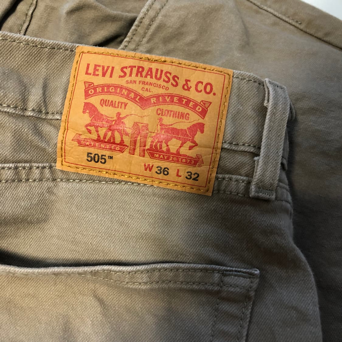 리바이스 505 데님팬츠 상품이미지6