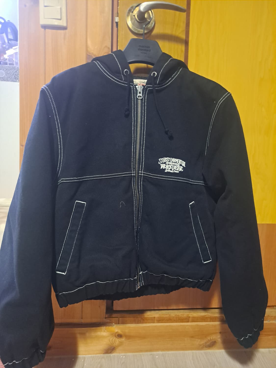 스투시 콘트라스트 스티치 워크자켓 S 상품이미지1