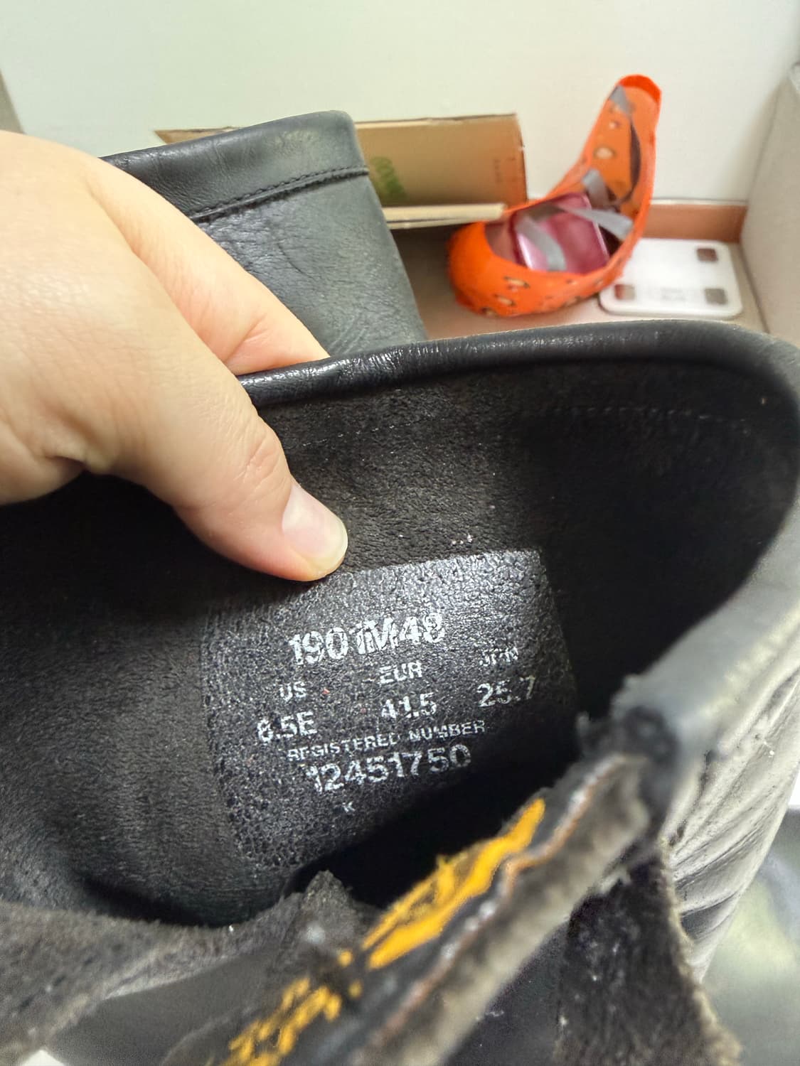 치페와 엔지니어부츠 1901m48 us8.5e 265 상품이미지4