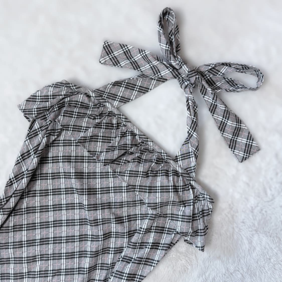 Burberry 버버리 블루라벨 대장템 라떼갸루 홀터넥≽^•⩊•^≼ 상품이미지2