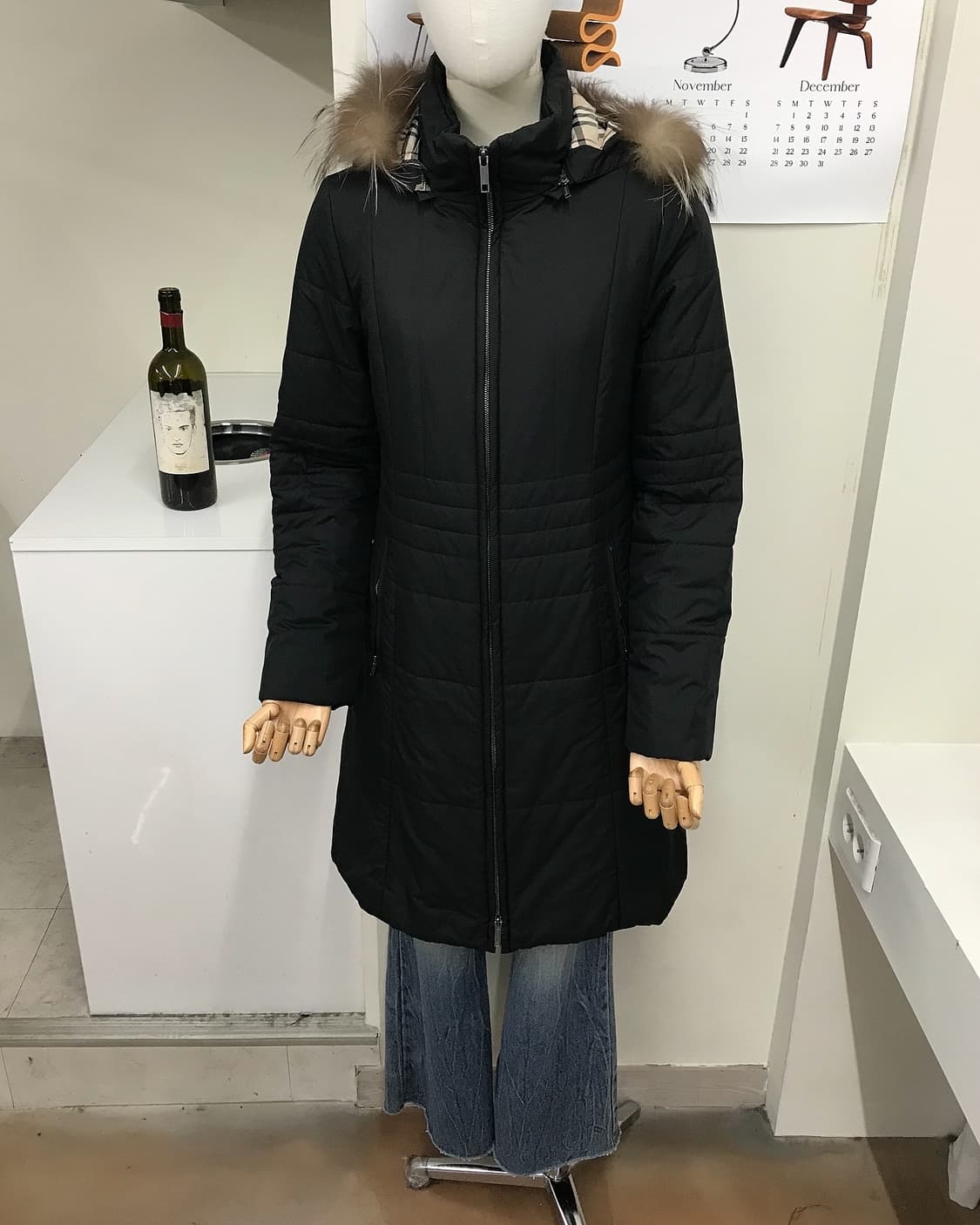 버버리 후드 롱패딩 상품이미지8