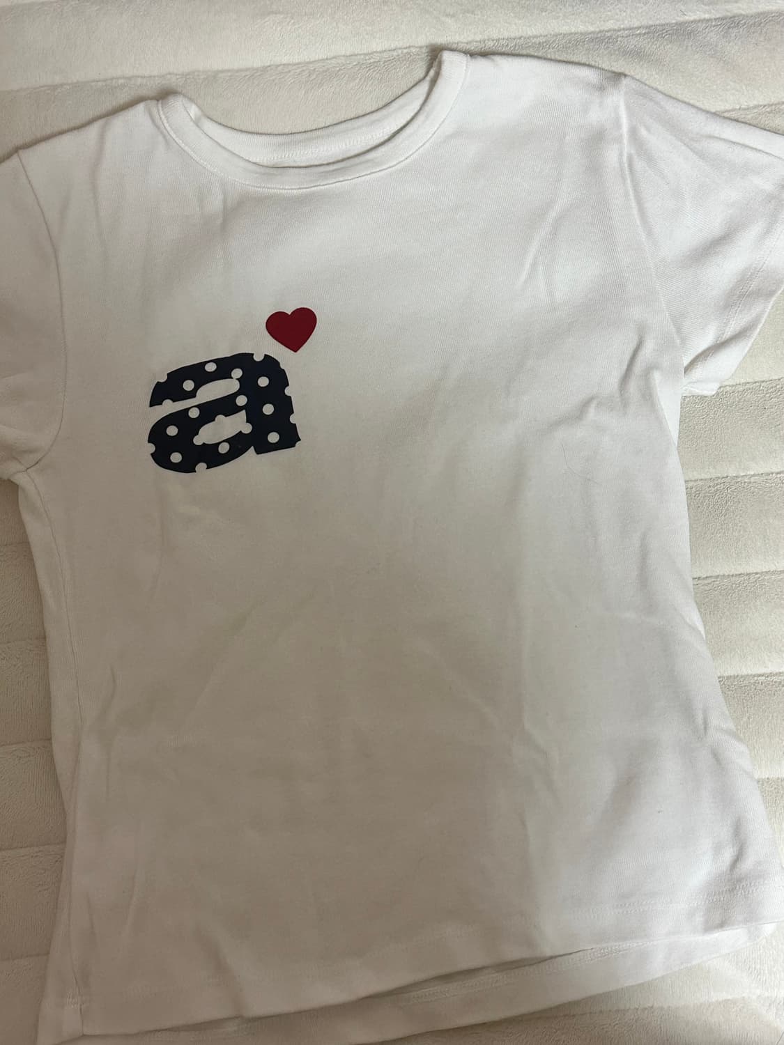 aeae dot small letter tee(white) 상품이미지3