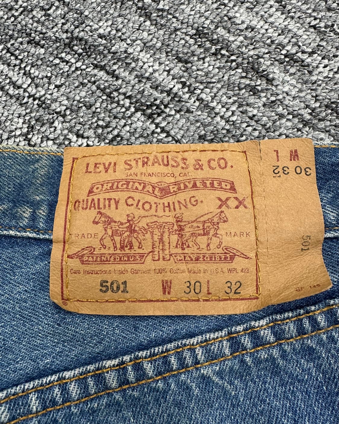 (허단38)90'S 리바이스 USA 501-M1202 상품이미지7