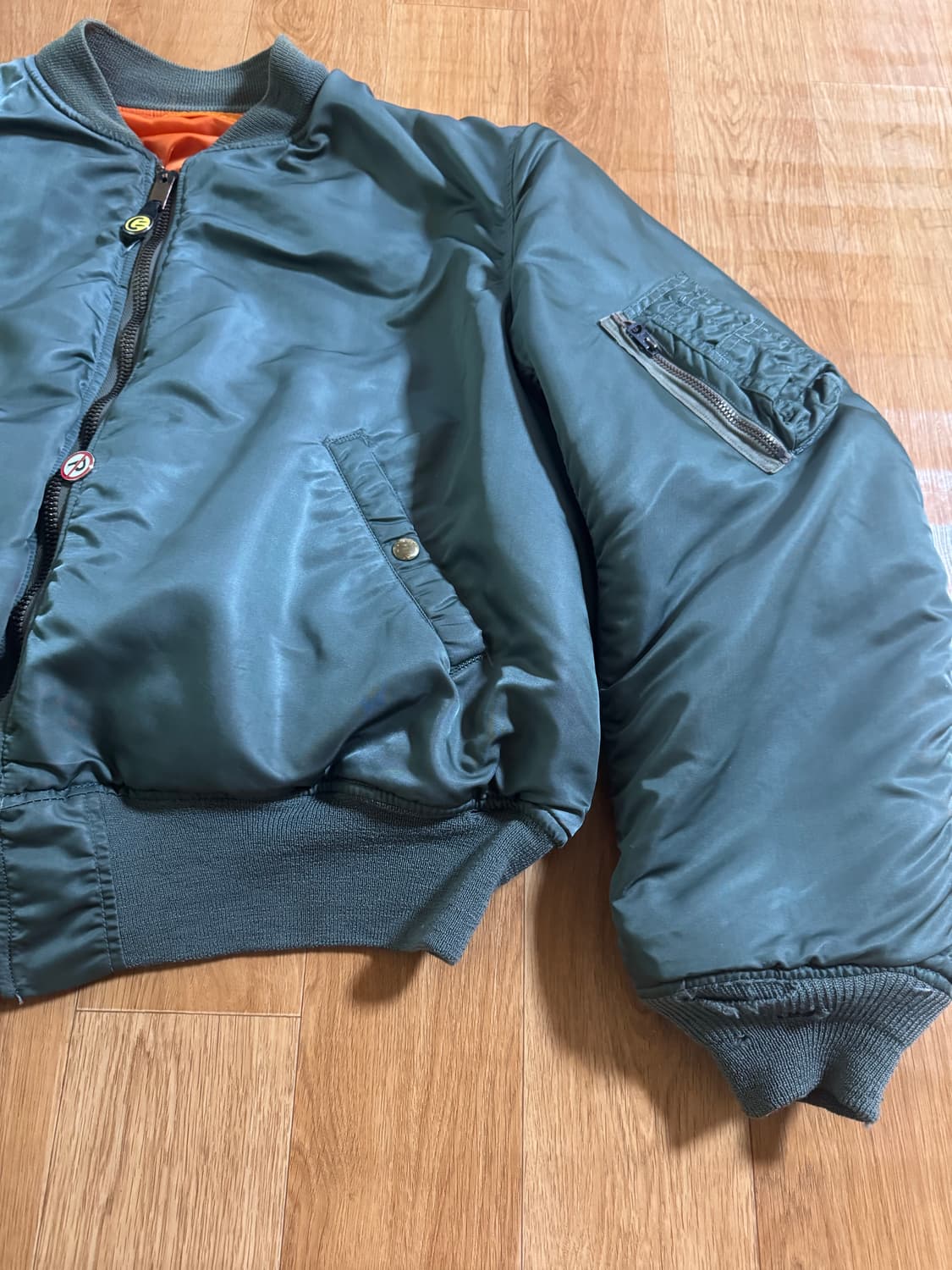 60s 1965 알파인더스트리 ma-1 상품이미지7