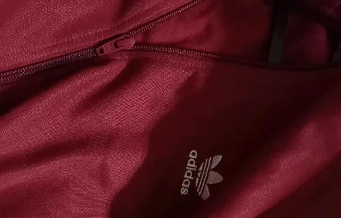 아디다스 베켄바우어 버건디 트랙탑 저지 져지집업 100/L 상품이미지3