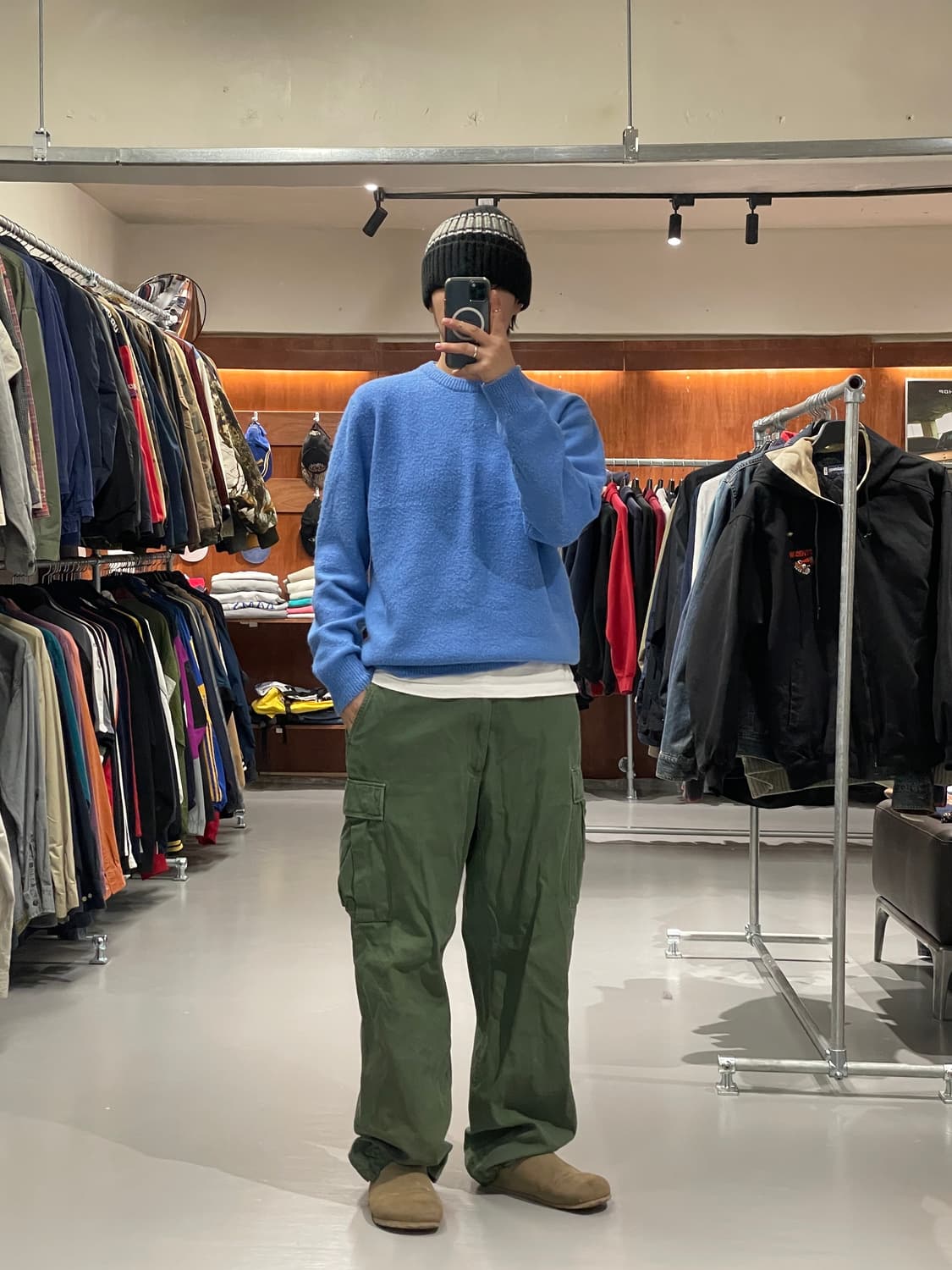 빈티지 유틸리티 카고 벌룬 팬츠 상품이미지1