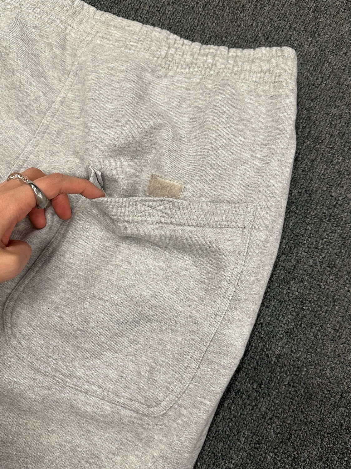 L)SOUTHPOLE vintage 그레이 밴딩 스웻팬츠 상품이미지9