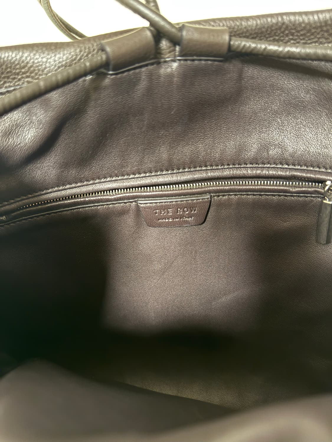 The row joe backpack 더로우 조 백팩 브라운 상품이미지8