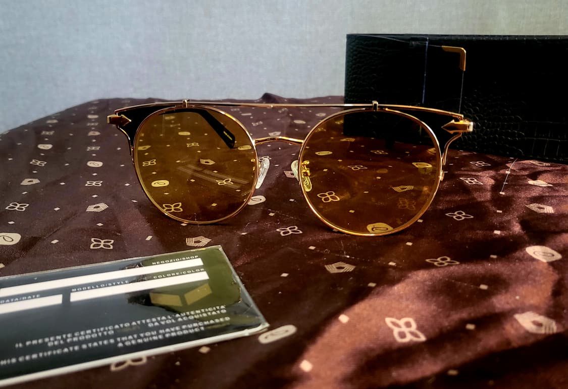 [미사용 새상품] -*옐로우  틴트렌즈  선글라스* 상품이미지10