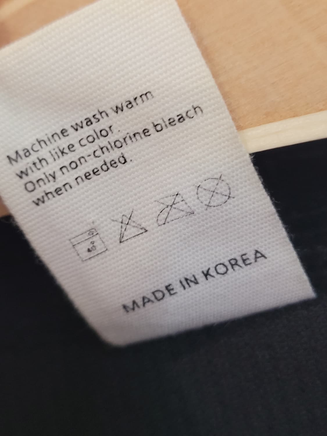 ETHOS 블랙 코듀로이 셔츠 남성용 오버사이즈 XL 110~115 상품이미지6