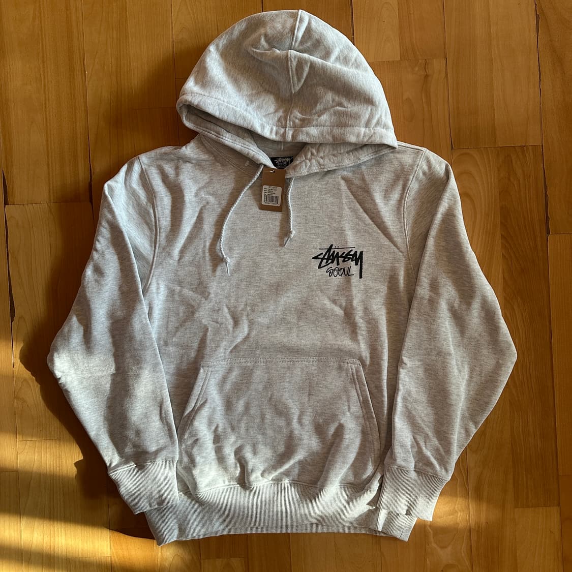 스투시 서울 후드 애쉬 헤더 상품이미지1