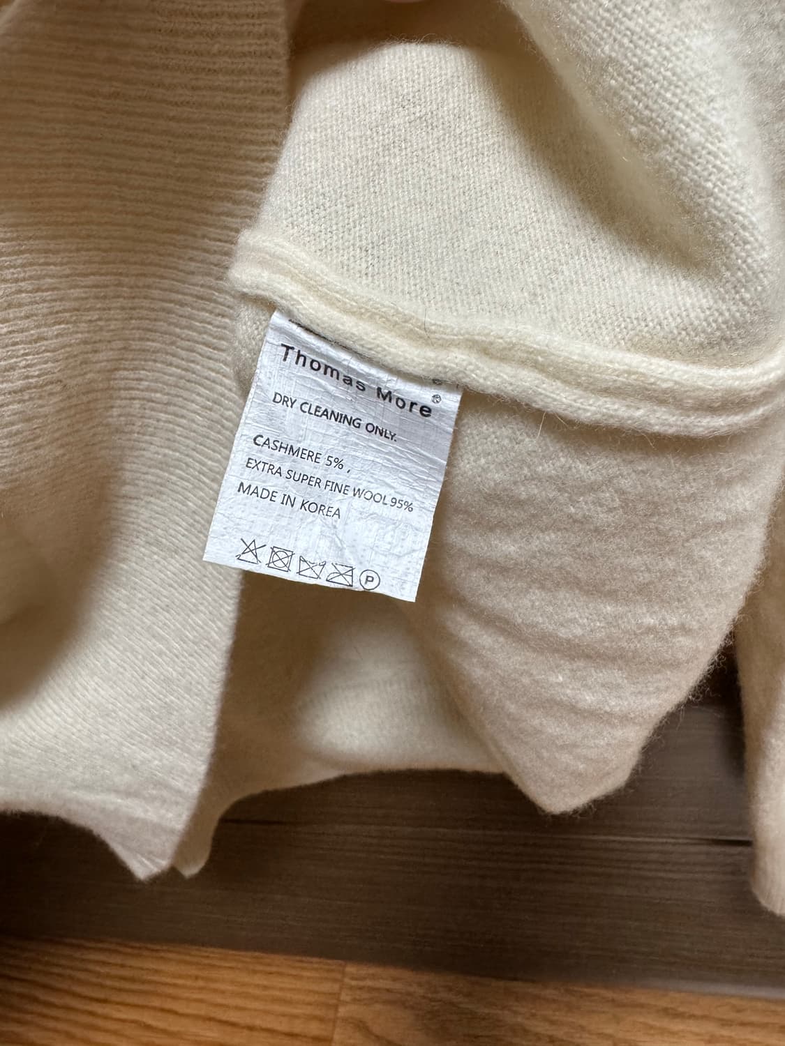 토마스모어 캐시미어 니트 상품이미지5