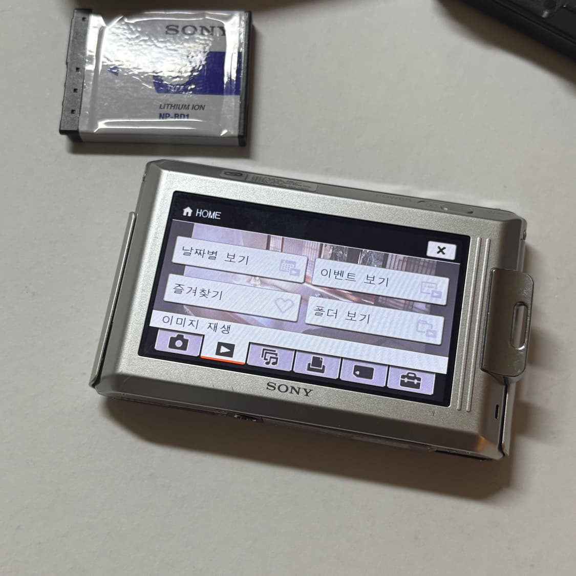 소니 사이버샷 dsc-t77 디지털카메라(사진포함) 상품이미지7