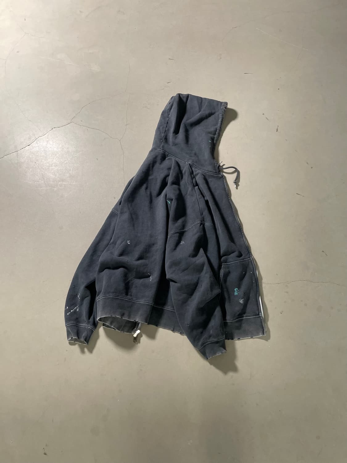 저널스탠다드 TRISECT 데미지 집업 후디 상품이미지6