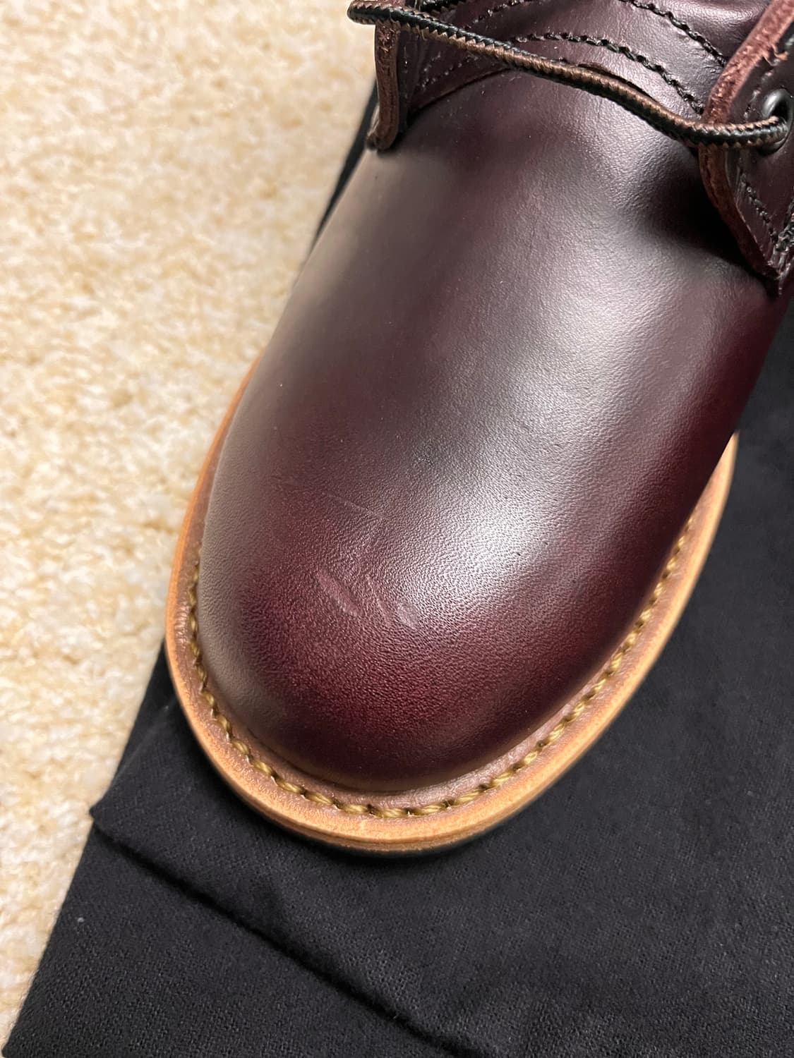 레드윙 9419 벡맨 신형 블랙체리 (8D) - 상태 좋아요  상품이미지8