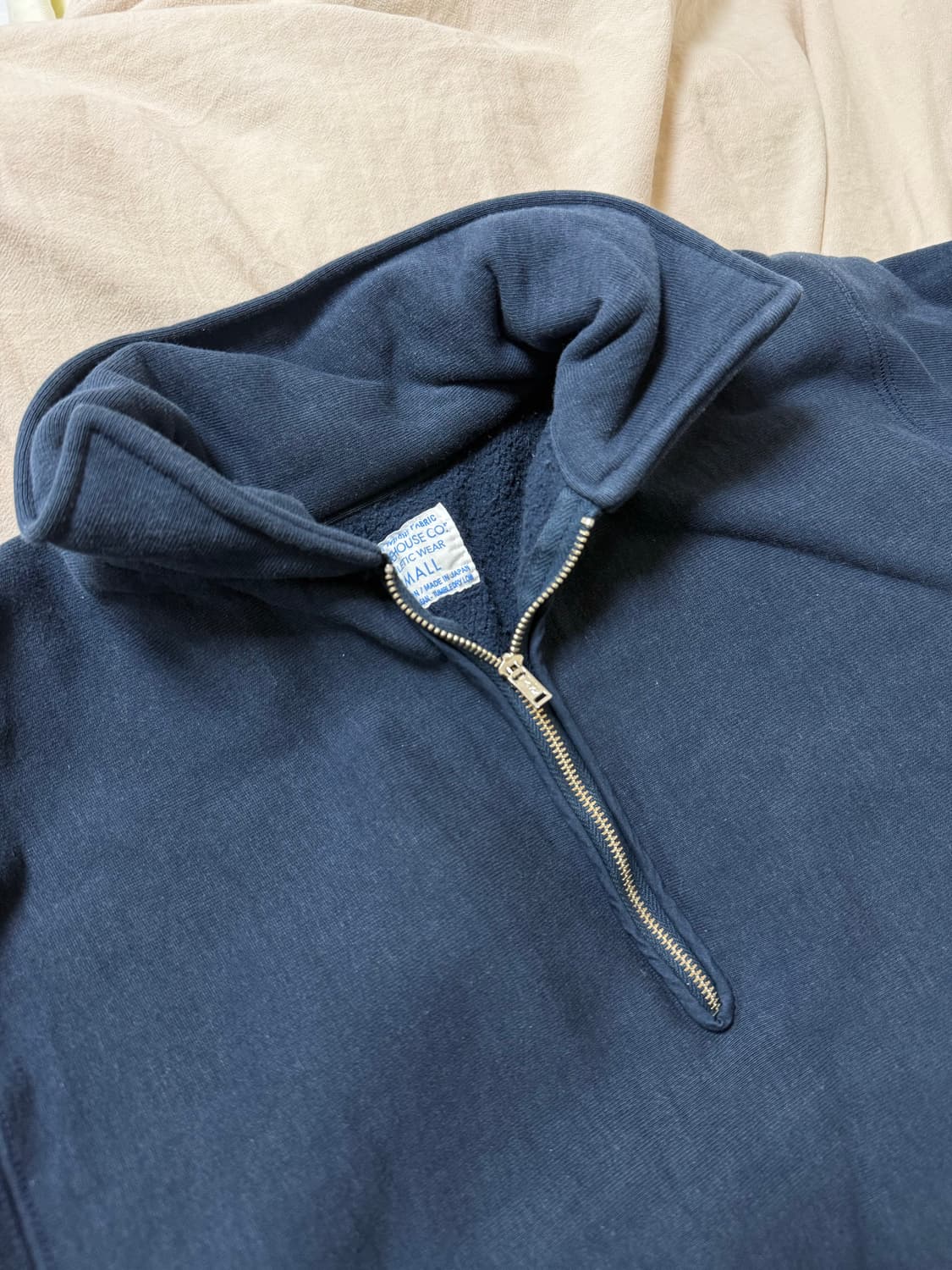 웨어하우스 하프집 스웻 S 상품이미지2