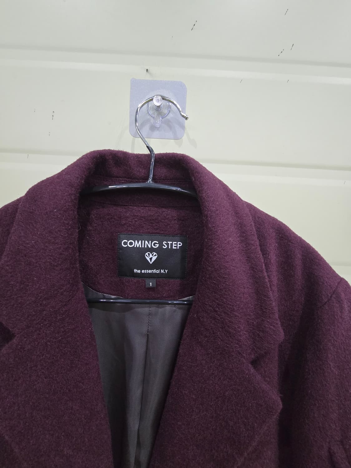 COMING STEP 울 혼방 더블 코트   상품이미지3