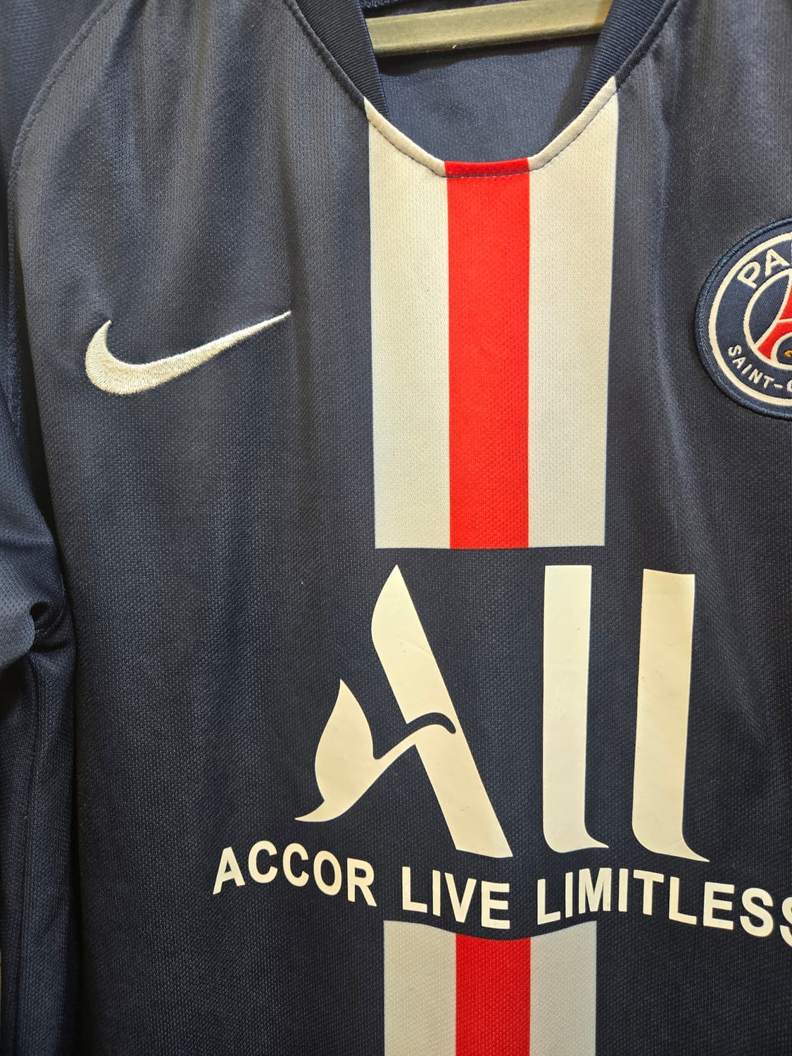 나이키 파리생제르망 긴팔 축구 유니폼 상품이미지4