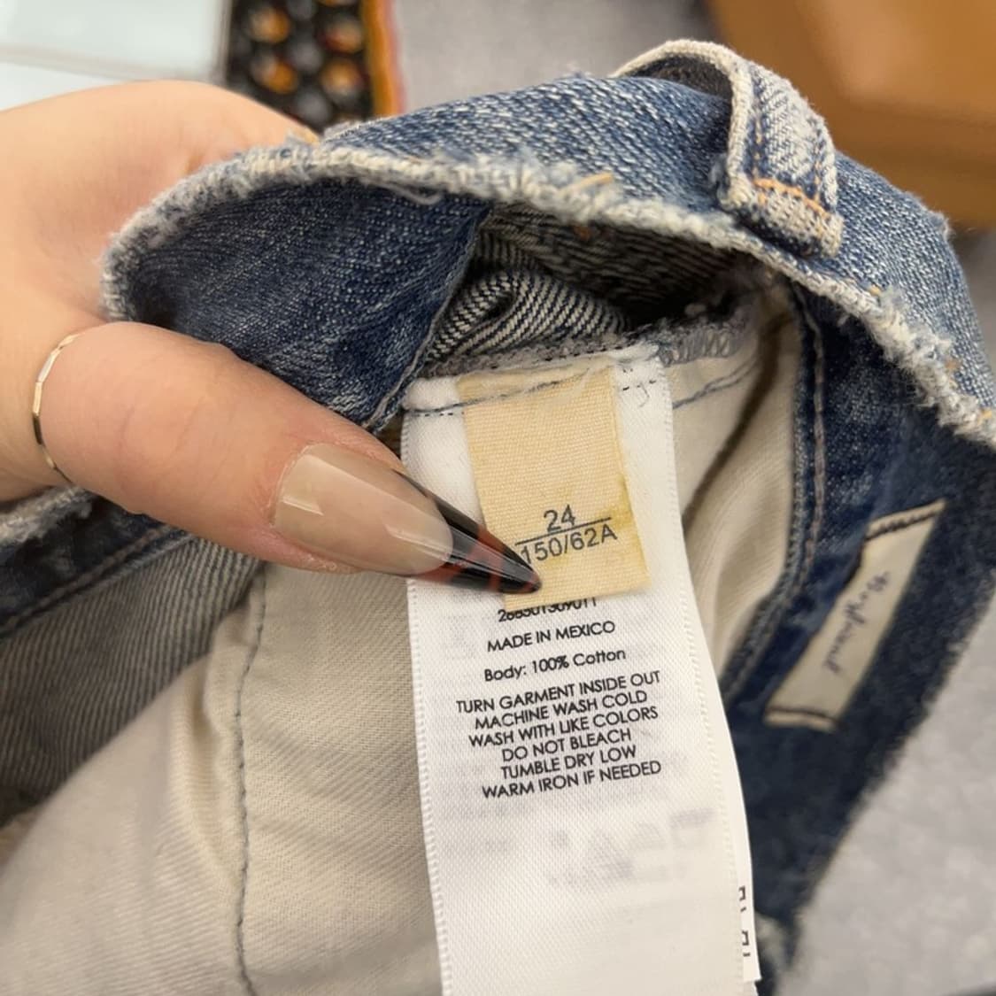 데님 앤 서플라이 데미지 디스트로이드 데님팬츠 24인치 C08430 상품이미지5