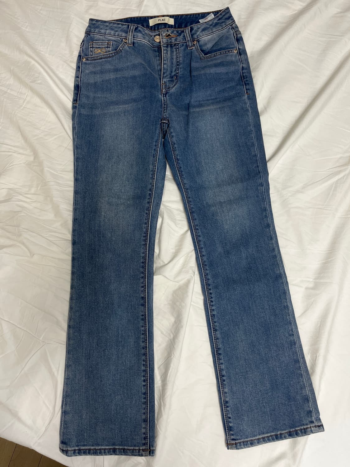 여성 플랙 나팔바지 상품이미지1