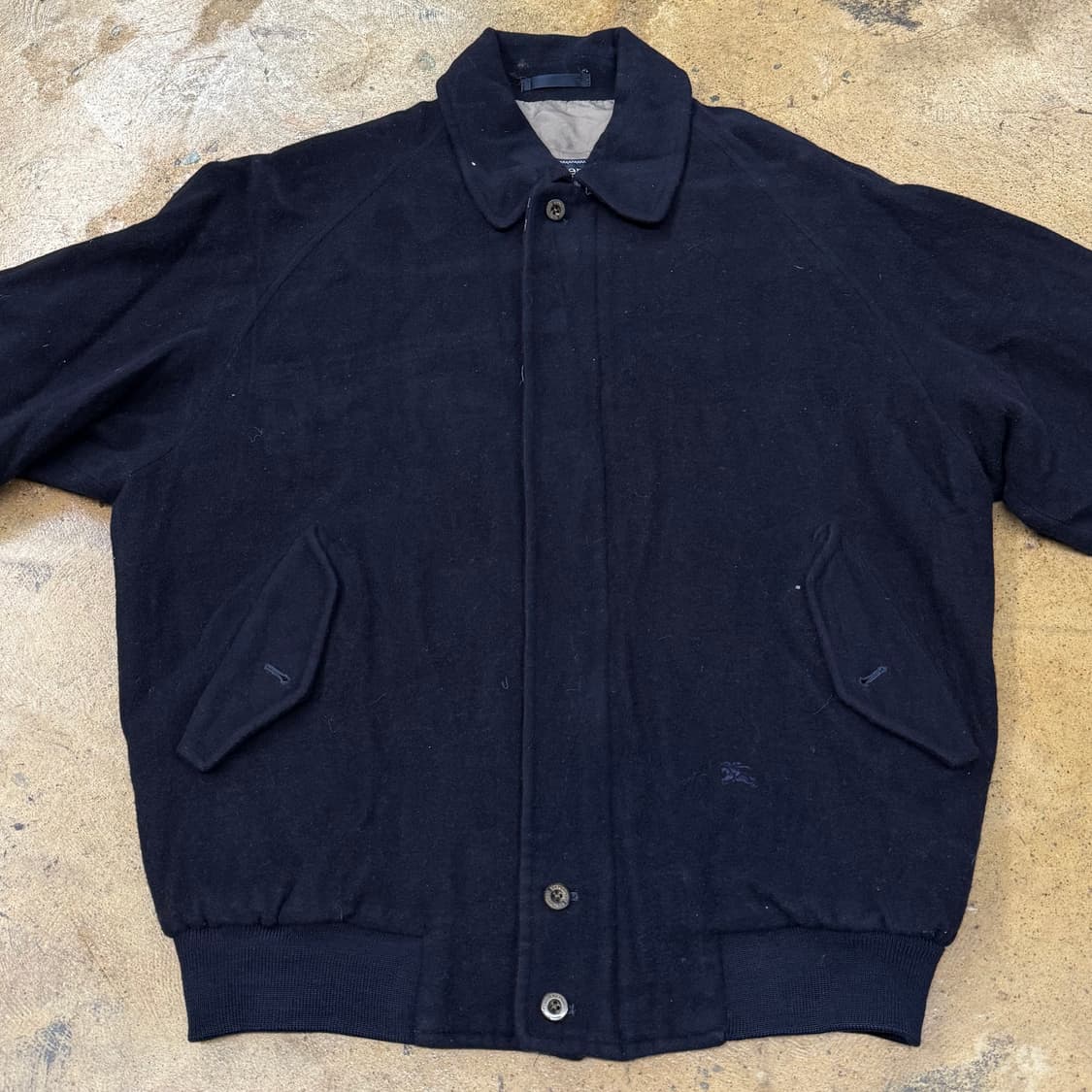 [정품/XL] 버버리 블랙 컬러 숏 코트 b16 상품이미지3