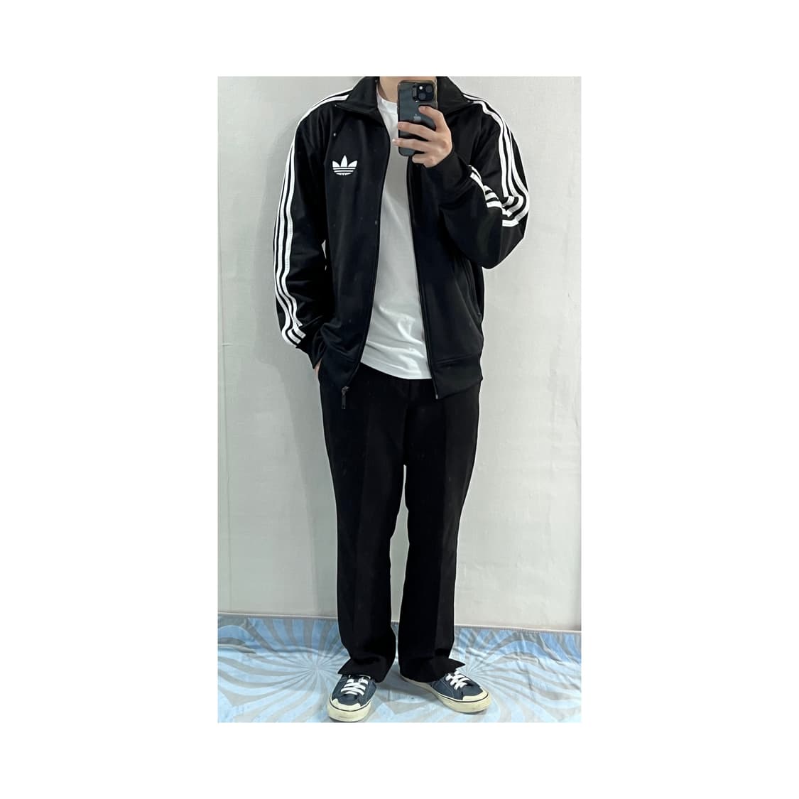 [110]아디다스 블랙 파이어버드 트랙탑 상품이미지2