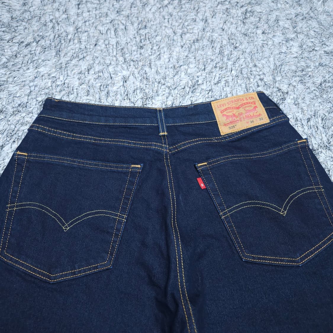 리바이스505) 31/32 남자 와이드핏청바지 / 왕눈이샵 상품이미지6